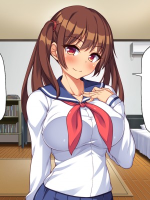 (同人CG集) [汁っけの多い柘榴] クソ生意気な妹達に催眠アプリを使ったら妊娠競争が始まった!_CG_10_24