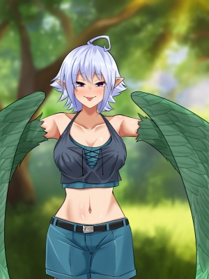 (同人CG集) [まくら] モンスター娘たちとTS_028