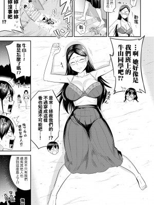 [まこしょ] 無人島で、SEXに興味津々なドスケベ陰キャ女子たちとハーレムライフ [中国翻訳] [無修正] [DL版]_042