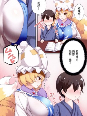 (例大祭15) [狐の尻尾揉みたい (ワイルドキャット)] おしえてらんさま① (東方Project) [中国翻訳]_03