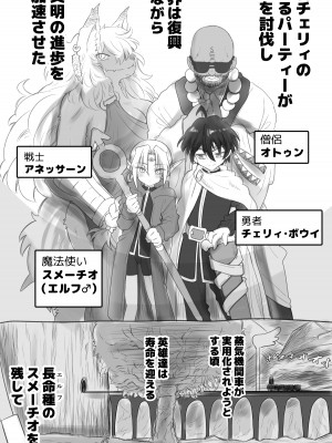 [千本ノック座談会 (稲場冬樹)] 1000年以上生きたエルフ(♂)が女装に目覚める_02