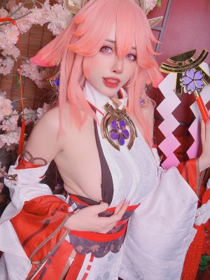 Byoru - Yae Miko x Raiden Shogun【Genshin Impact】_071