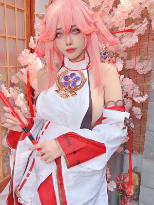 Byoru - Yae Miko x Raiden Shogun【Genshin Impact】_079