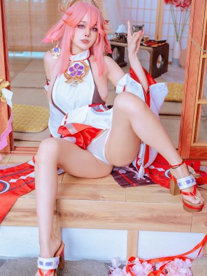 Byoru - Yae Miko x Raiden Shogun【Genshin Impact】_009