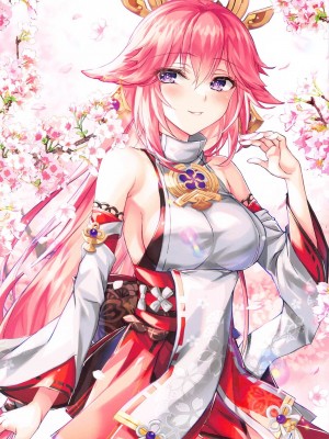 (C104) [紅音色 (里美樹、焼フグ)] 極楽稲妻 (原神)_15