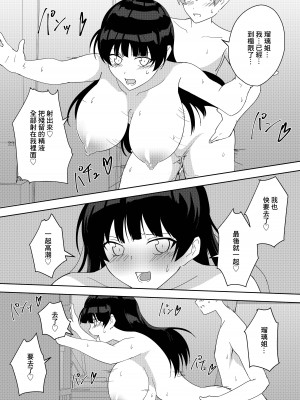 [ぴーのすけ] 彼女のお姉さんがエッチすぎる。 [中国翻訳]_36