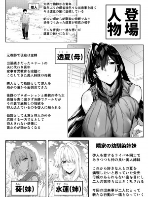[水蓮の宿 (浅川)] 夏のヤリなおし5&nbsp;&nbsp;-夏と田舎と幼馴染の母-_002