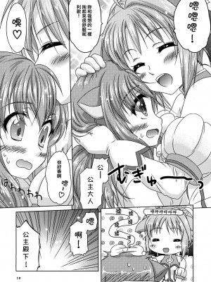 [倒在麦田吧汉化] (C80) [しんぷるくらす (しのづき巧)] リコと姫様 (DOG DAYS)_09