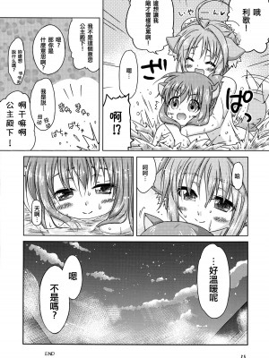 [倒在麦田吧汉化] (C80) [しんぷるくらす (しのづき巧)] リコと姫様 (DOG DAYS)_24