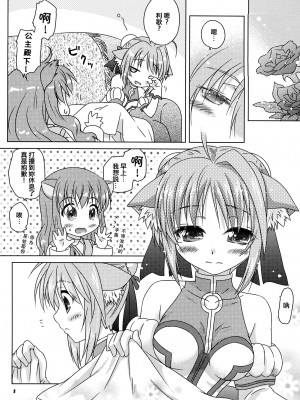 [倒在麦田吧汉化] (C80) [しんぷるくらす (しのづき巧)] リコと姫様 (DOG DAYS)_07