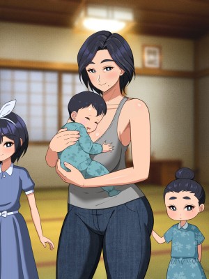 [春葉流亭 (春葉流)] 肝っ玉母ちゃんがマザコン息子の勢いに負けてお嫁さんになっちゃう話_230