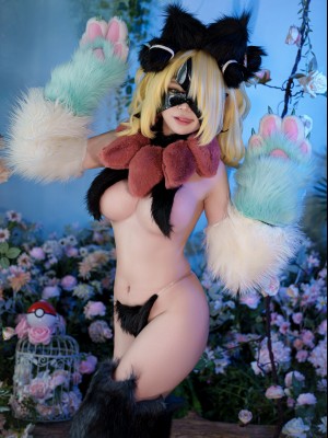 ZinieQ - Cynthia in Meowscarada Costume_09