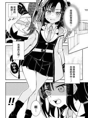 [フエルクフェルク (夜灰ユウタ)] ユウカとからだがいれかわる (ブルーアーカイブ) [中国翻訳] [DL版]_06