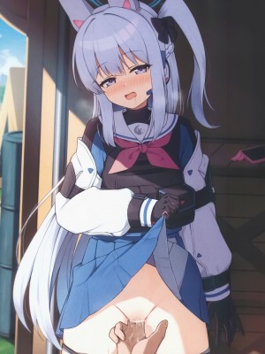 (C104) [ミルクファーム田中 (よろず)] トロけるフェイス (ブルーアーカイブ) [中国翻訳]_12