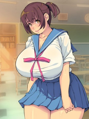 [もんもんプロブレム (横十輔)] ちょいポチャJKだってエッチなコトしたいんよ! ～地味巨乳っ娘のデカケツに発情～_115