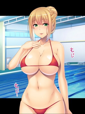 (同人CG集) [TGA (TATEGUMI)] 豊満な人妻のマイクロビキニ_012