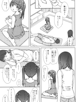 (C104) [超平板小娘電視台 (ほっけうるふ)] ママには内緒の…_02