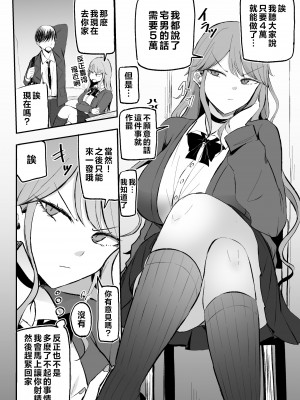 [モノクロームシアター (根黒)] ザコまんこギャルちゃんがデレた！？ [中国翻訳]_141_002