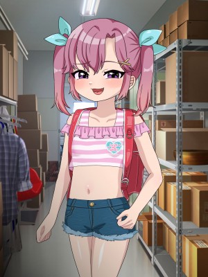 [106号室より (あさの透)] 生意気万引き娘に種付けお仕置きレ●プ!!_071