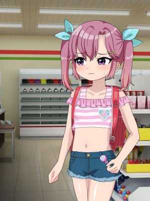 [106号室より (あさの透)] 生意気万引き娘に種付けお仕置きレ●プ!!_067