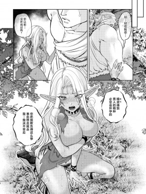 [猪武者] ダークエルフは抗えない [中国翻訳]_30