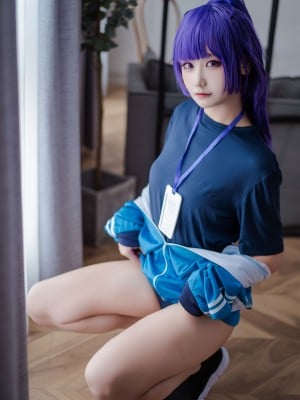 lunananya - 蔚蓝档案 早濑优香 体操服_02