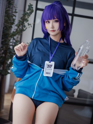 lunananya - 蔚蓝档案 早濑优香 体操服_07