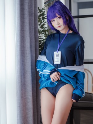 lunananya - 蔚蓝档案 早濑优香 体操服_03