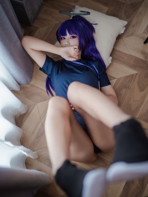 lunananya - 蔚蓝档案 早濑优香 体操服_21
