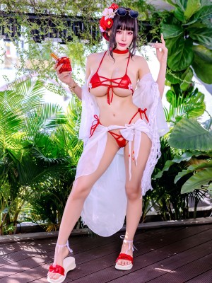 Byoru (ビョル) cosplay Sakura Summer - NIKKE_14