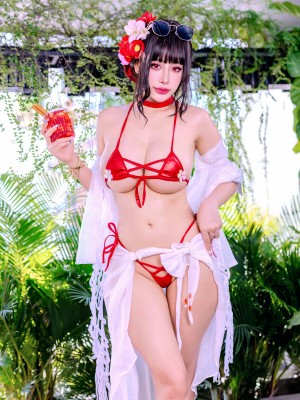 Byoru (ビョル) cosplay Sakura Summer - NIKKE_13