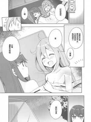 (COMIC1☆13) [moriQ (森あいり)] ゆりキャン△ (ゆるキャン△) [中国翻訳]_7