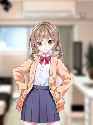 [Tiramisu] モテすぎ！？ 巨乳ギャルと貧乳センパイの過激アプローチ！_390