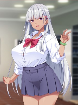 [Tiramisu] モテすぎ！？ 巨乳ギャルと貧乳センパイの過激アプローチ！_284