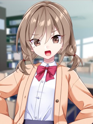 [Tiramisu] モテすぎ！？ 巨乳ギャルと貧乳センパイの過激アプローチ！_445