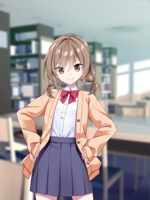 [Tiramisu] モテすぎ！？ 巨乳ギャルと貧乳センパイの過激アプローチ！_534