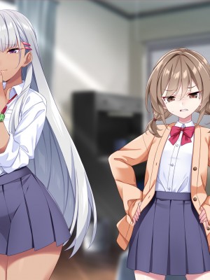 [Tiramisu] モテすぎ！？ 巨乳ギャルと貧乳センパイの過激アプローチ！_647