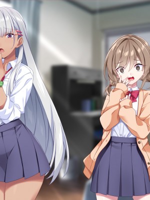 [Tiramisu] モテすぎ！？ 巨乳ギャルと貧乳センパイの過激アプローチ！_426