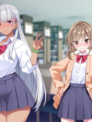 [Tiramisu] モテすぎ！？ 巨乳ギャルと貧乳センパイの過激アプローチ！_387