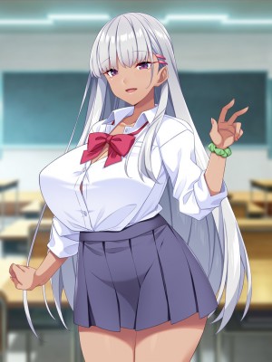 [Tiramisu] モテすぎ！？ 巨乳ギャルと貧乳センパイの過激アプローチ！_555