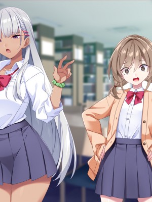 [Tiramisu] モテすぎ！？ 巨乳ギャルと貧乳センパイの過激アプローチ！_589