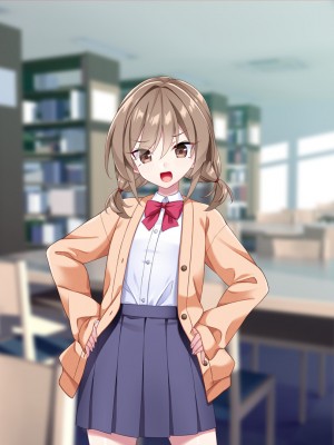 [Tiramisu] モテすぎ！？ 巨乳ギャルと貧乳センパイの過激アプローチ！_478