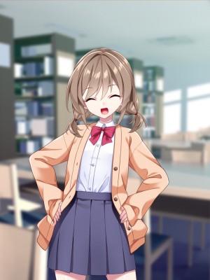 [Tiramisu] モテすぎ！？ 巨乳ギャルと貧乳センパイの過激アプローチ！_477