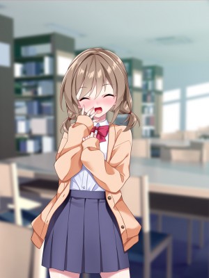 [Tiramisu] モテすぎ！？ 巨乳ギャルと貧乳センパイの過激アプローチ！_554