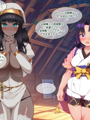 [朝風の雫 (朝風あびす)] 巨大なふたなりダークエルフお姉さんは好きですか？～亡国のディックガールちゃんの子作り修行～_030