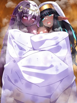 [朝風の雫 (朝風あびす)] 巨大なふたなりダークエルフお姉さんは好きですか？～亡国のディックガールちゃんの子作り修行～_231