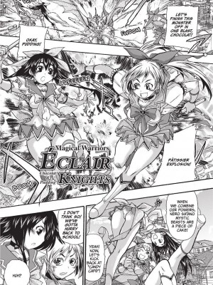 [石野鐘音] 魔双騎士 エクレアナイツ Chocolat & Pudding (戦うヒロインも負けるとこのザマです) [英訳]&nbsp;&nbsp;[無修正]_005