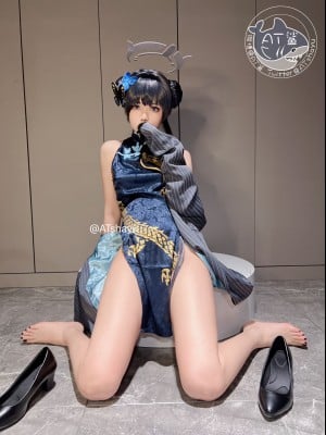 AT鲨 - 蔚蓝档案 妃咲旗袍_18
