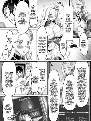 [あむぁいおかし製作所 (萌黄おじさん、なまむぎ)] 現実同期ガチャ～ネクラオタクの嫁キャラにさせられたオレ～ [英訳] [無修正]_26