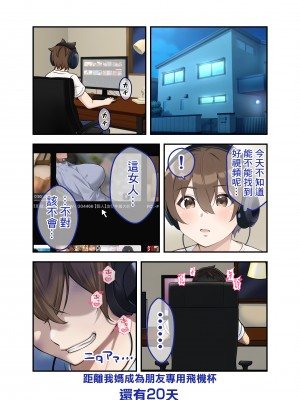 [領空侵犯 (かつよし)] 28日後に俺の母ちゃんが友達の専用オナホールになる話｜28日後我的媽媽成為朋友的專用飛機杯的故事 [中国翻訳]_11